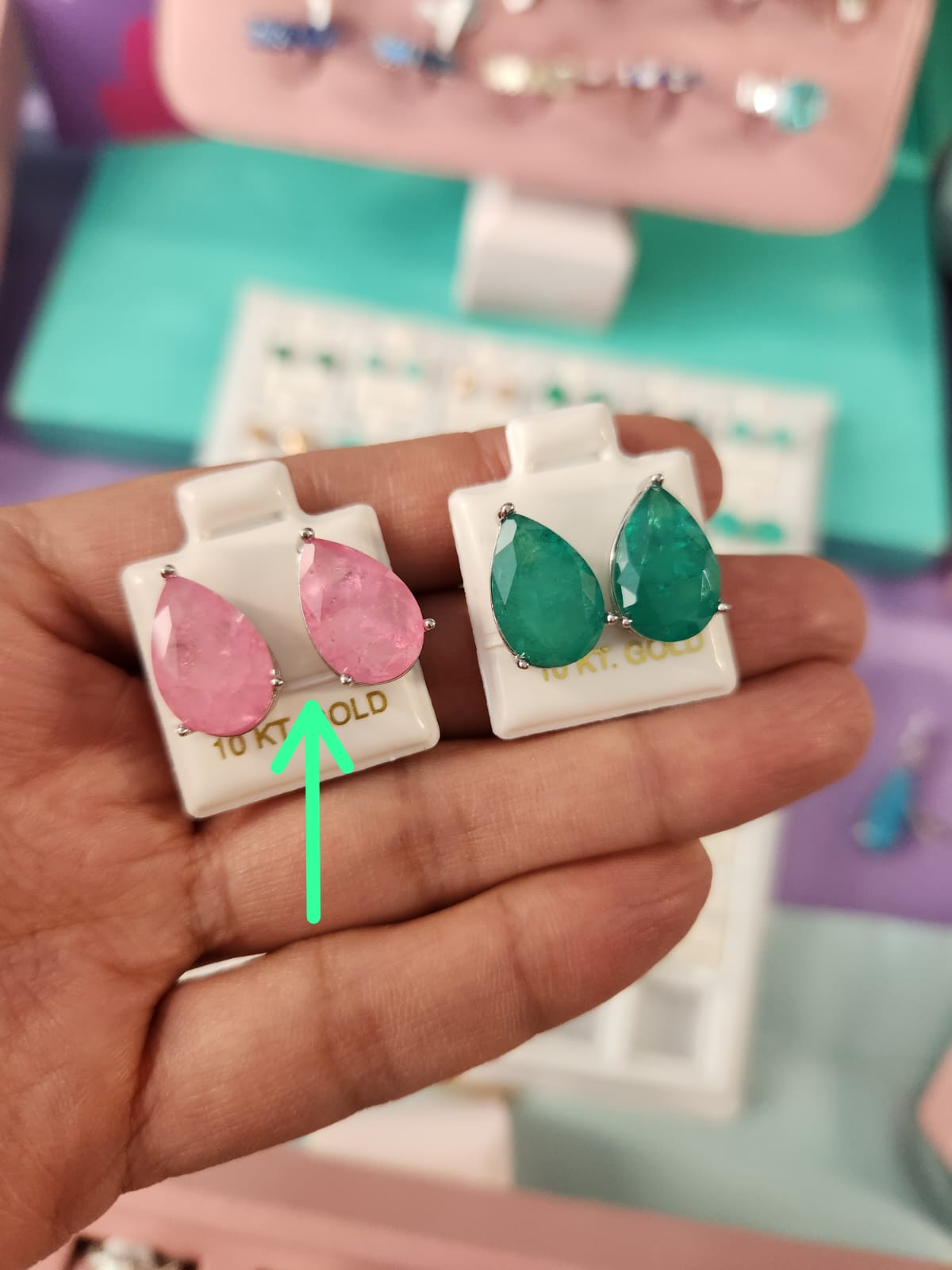 Arete gota mediana