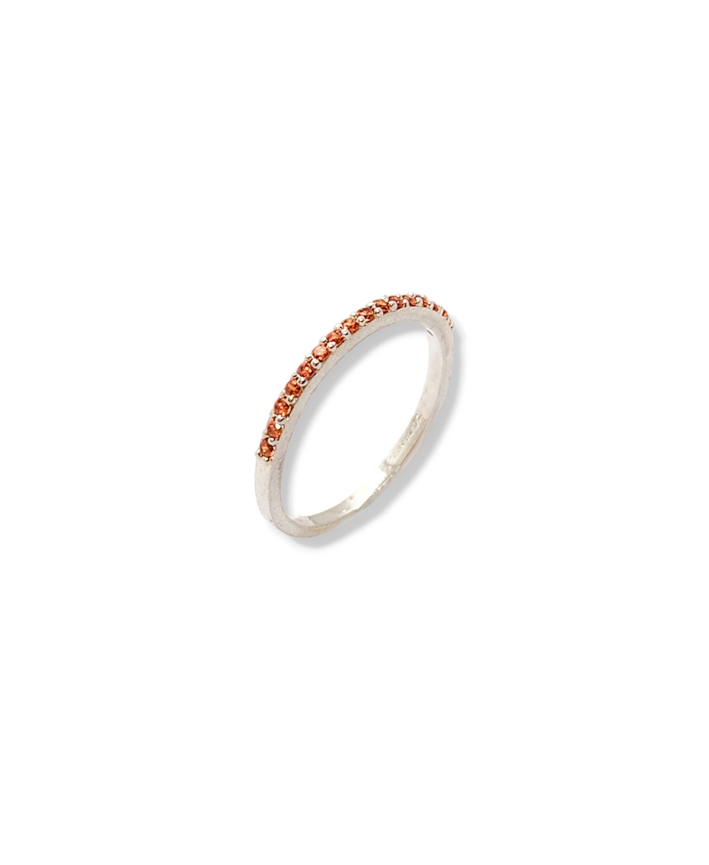 Anillo media churumbela naranja