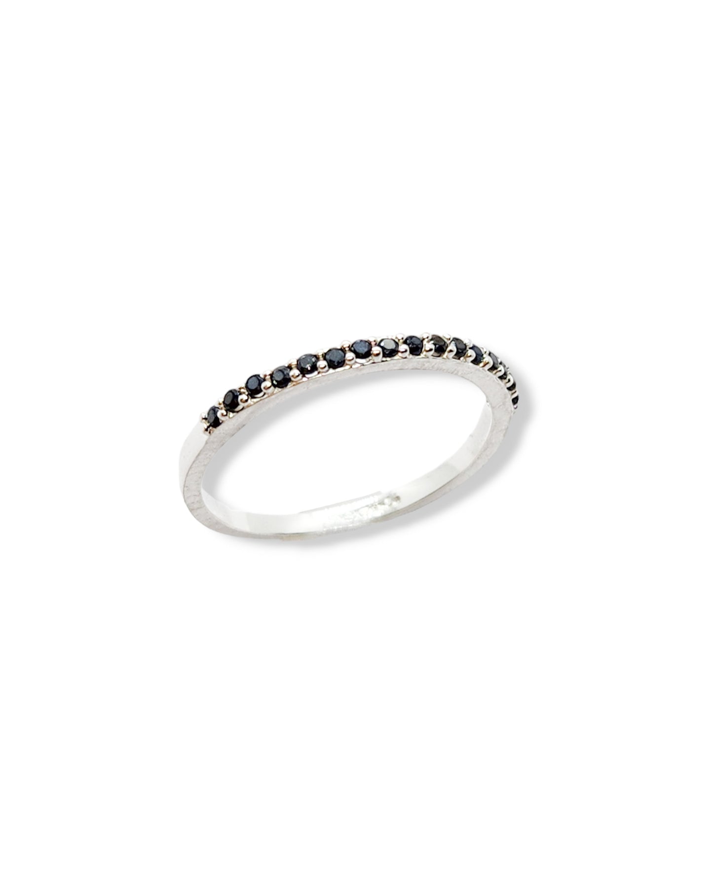 Anillo media churumbela negro