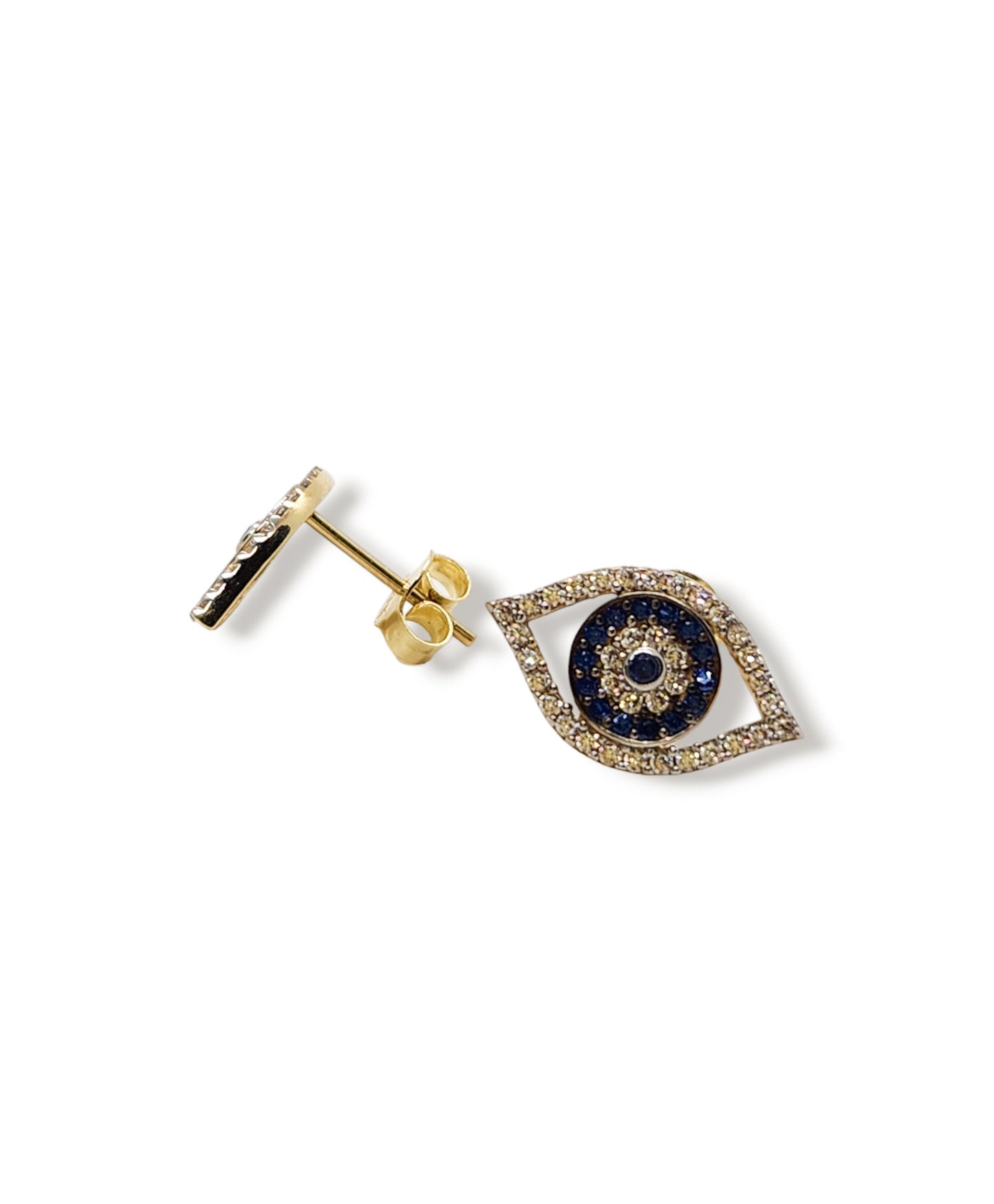 Aretes de ojito turco