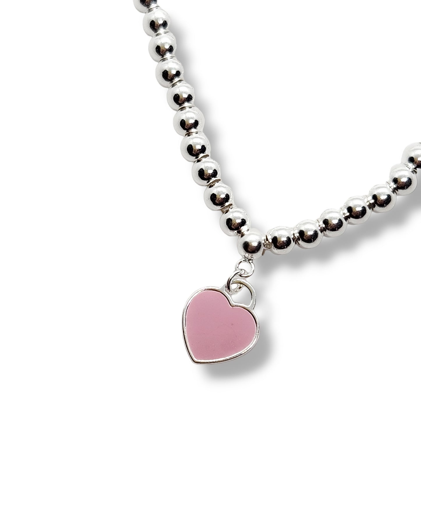 Pulsera corazón ROSA