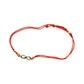 Pulsera infinito de hilo rojo ajustable oro 10k