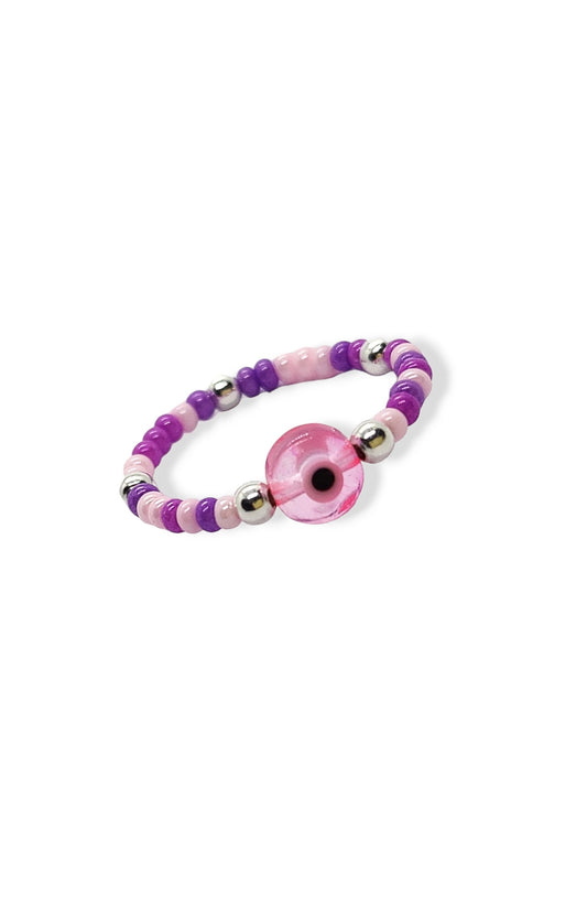 Anillo rosa de ojo turco